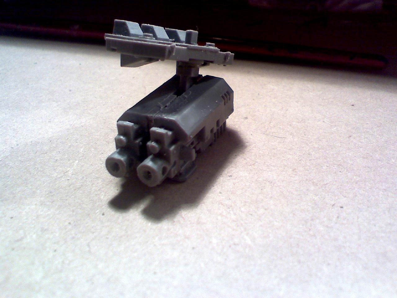 Gun Cutter, Kitbash, Rogue Trader, Warhammer 40,000, Work In Progress